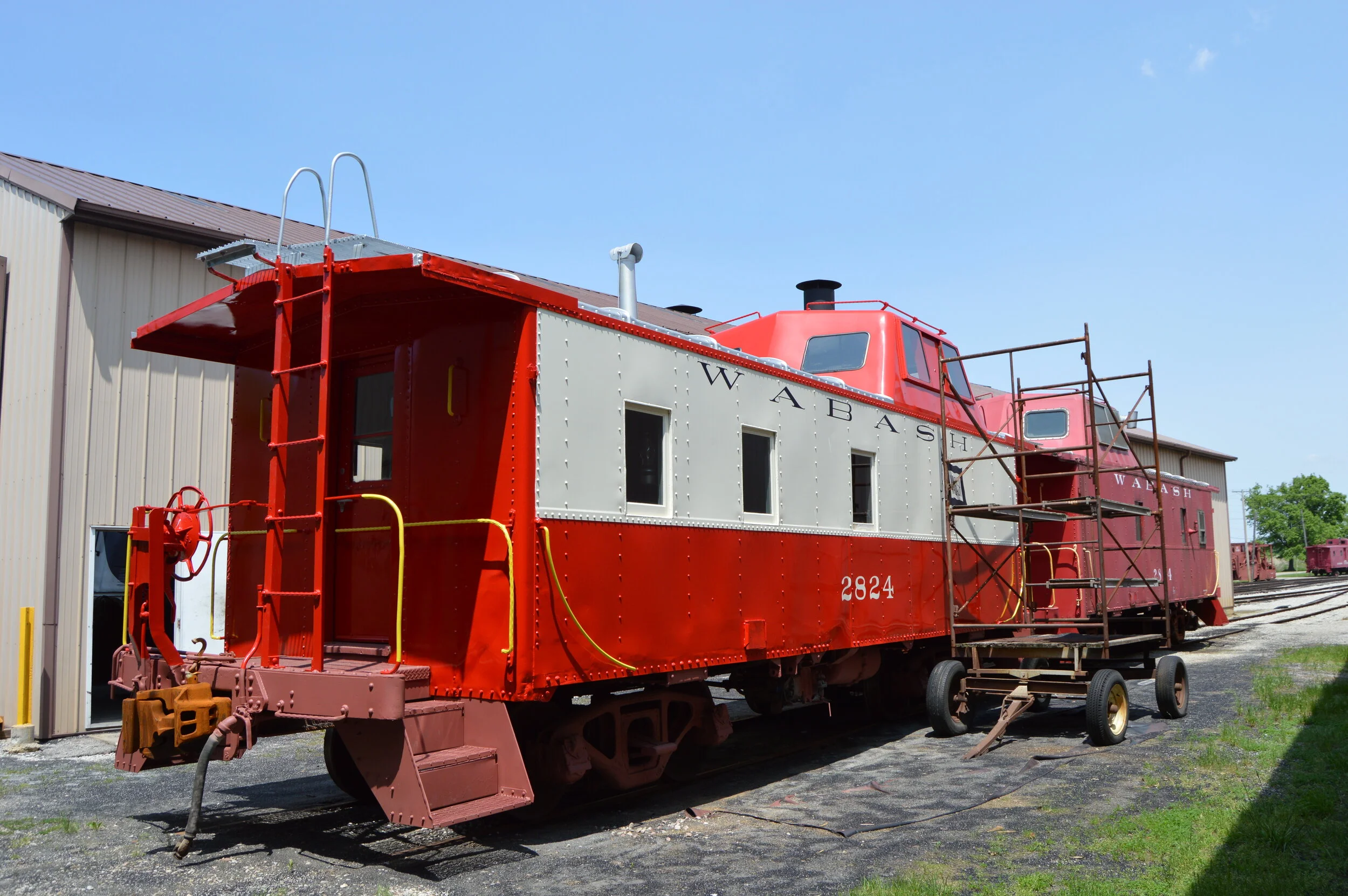 PFM ILLINOIS CENTRAL WOOD CABOOSE 9213
